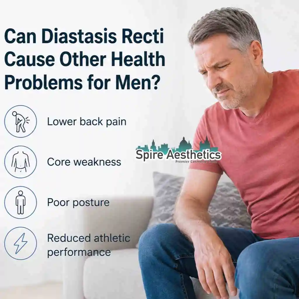 Can Diastasis Recti Cause Other Health Problems for Men Bagshot?